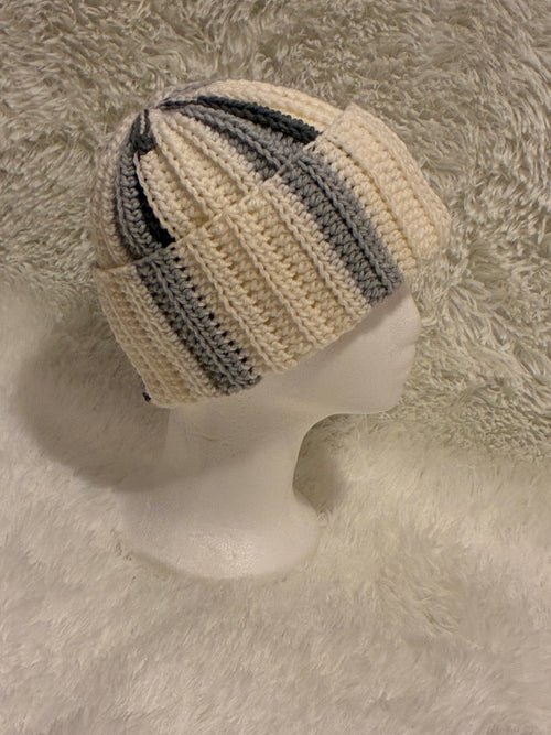 Crochet Beanie Hat - Winter Whisper